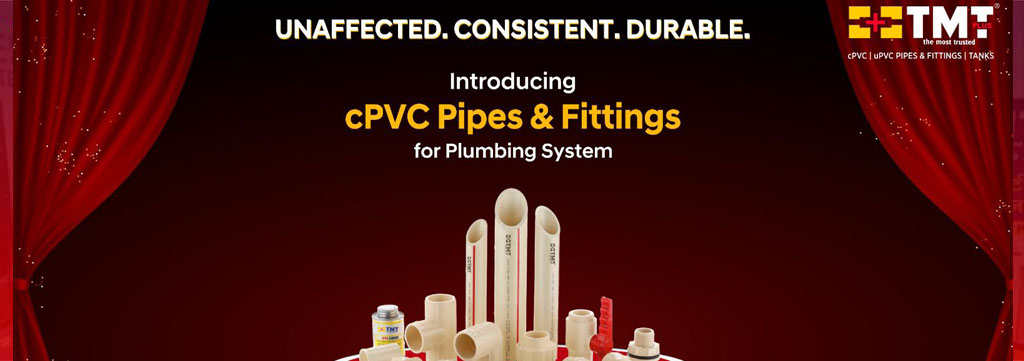 TMT Plus Announces Launch of cPVC Pipes, For Better Plumbing Solutions